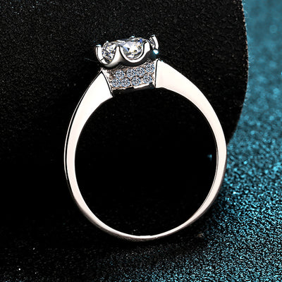 Anillo Pulsera de Seis Puntas con Diamante de 1 Quilate Tendencia Net Red - Image 7