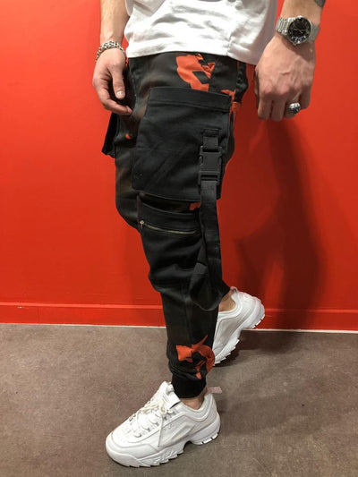 Pantalones Hip-hop con Estampado Camuflaje para Hombre - Image 7