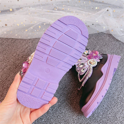 Botas Martin Infantiles con Diamantes de Colores - Image 3