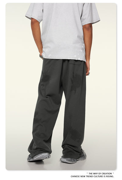 Pantalones Casuales Juveniles Teñidos con Barro - Image 22