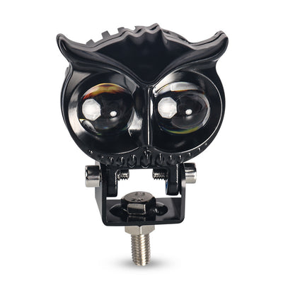 Faro Auxiliar Ojo de Búho Bicolor para Motocicleta - Image 2