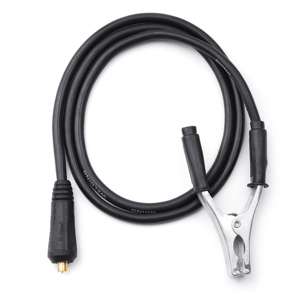 Cable de masa para soldar 1.5m con pinza de tierra