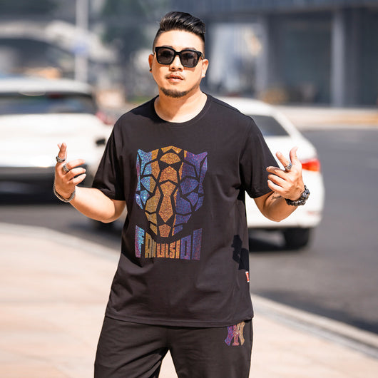 Playera Casual Premium Diamond Plus Talla Grande Hombre - Image 2