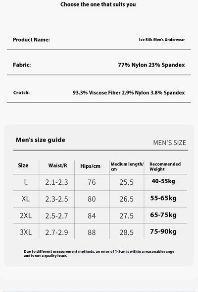 Shorts Refrescantes para Hombre Ice Silk con Grafeno Antibacteriano - Image 11