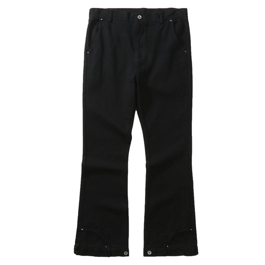 Pantalones Overol Hombre Trendy Pierna Ancha Casual Sólido - Image 4