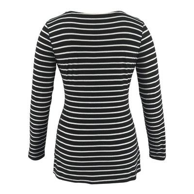 Blusa Escote Profundo con Estampado y Mangas Largas - Image 10