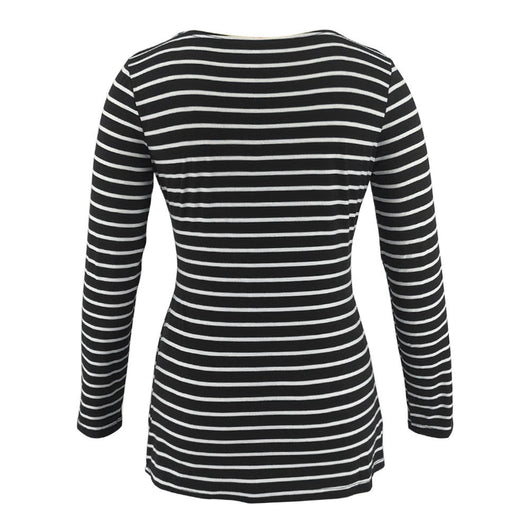 Blusa Escote Profundo con Estampado y Mangas Largas - Image 10