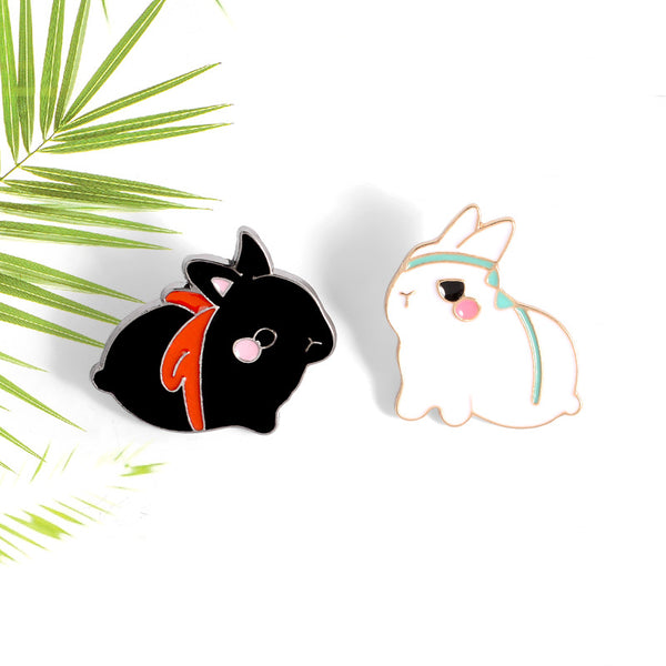 Broche de Conejo Animado