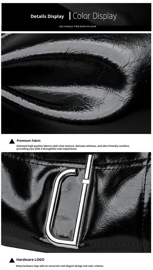 Bolso Crossbody de Cuero Wax Oil Suave - Estilo Pillow Bag - Image 12