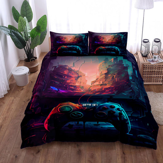 Juego de Cama Gamer 3 Piezas - Sábana, Funda Nórdica y Almohada - Image 8