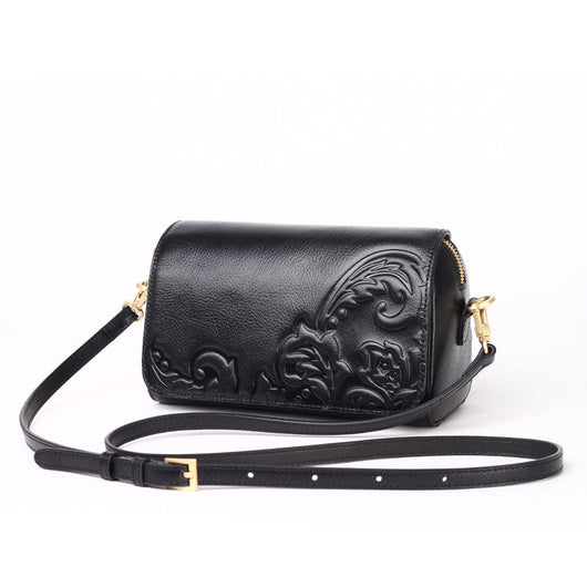 Bolso Mensajero de Cuero Genuino para Mujer - Image 8