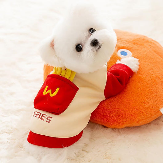 Suéteres Cálidos para Perros Pequeños y Medianos con Diseño de Asa para Correa - Image 6