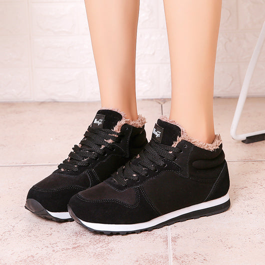 Botas planas con cordones - Image 4