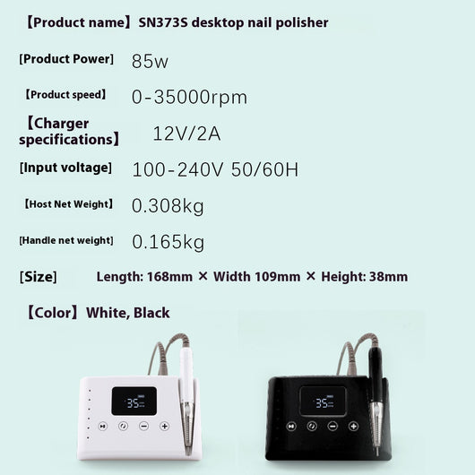Removedor Eléctrico Profesional de Callos y Cutículas con Pulidor de Uñas - Image 6