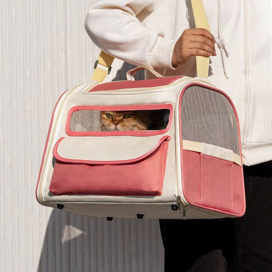 Bolsa Transportadora para Mascotas Transpirable de Gran Capacidad Plegable - Image 14