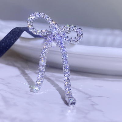 Arete Hada Dorado con Incrustación de Diamante - Image 5