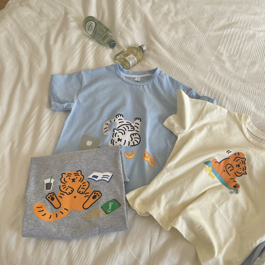 Ropa Infantil con Diseños de Dibujos Animados para Niños y Niñas