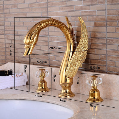 Grifo Black Swan con Manija de Cristal Revestido - Image 5