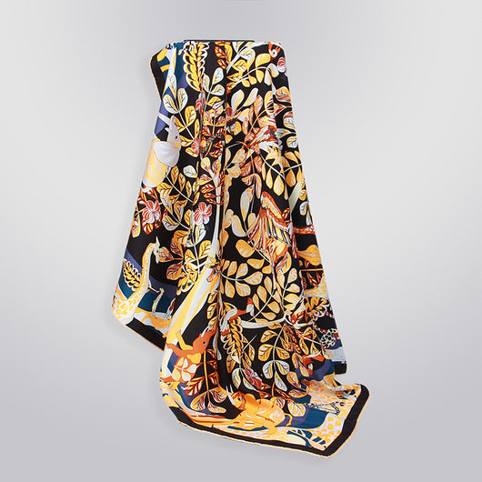 Foulard de Seda Twill Grueso 16mm para Mujer - Image 13