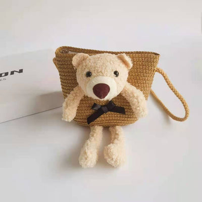 Bolsa Diagonal Mini Osito Decorativo con Correa Cruzada - Image 28