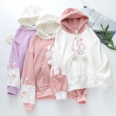 Sudadera Hoodie Anime Japonesa Suave para Invierno - Diseño Cartoon Holgado