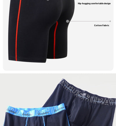 Bóxers Largos de Algodón para Hombre con Protección Anti-fricción - Image 16