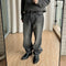 Pantalones Skinny Gris Ahumado Four Seasons - Versátiles para Todo el Año