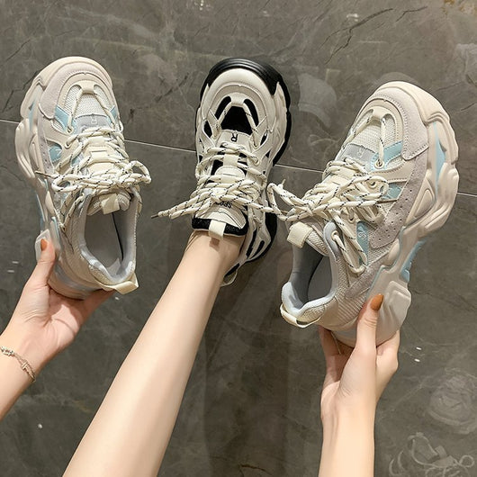 Tenis Escolares Gruesos para Otoño e Invierno - Comodidad Casual