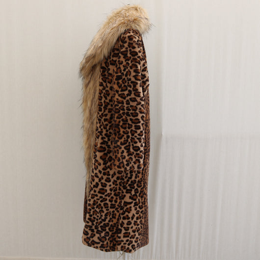 Abrigo de Piel de Visón Grueso y Cálido para Mujer - Image 3