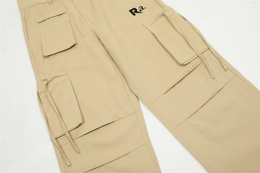 Pantalones Cargo Rectos Multibolsillos para Hombre - Image 17