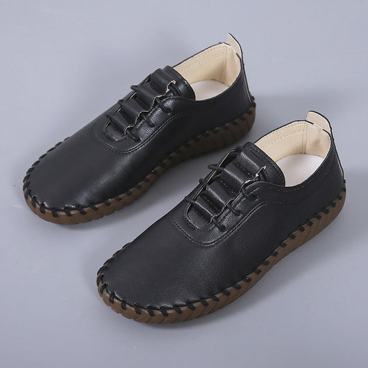 Zapatos Planos Cómodos para Mujer con Cordones y Punta Redonda - Image 12