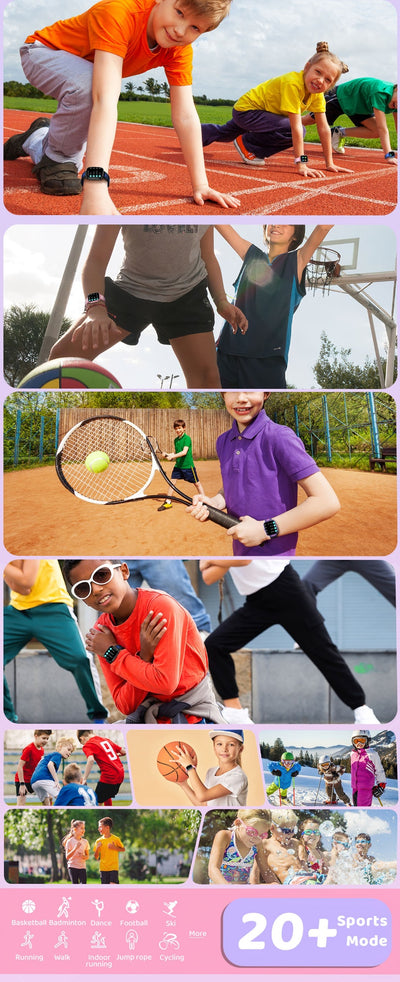Reloj Inteligente para Niños y Adolescentes con Llamadas Bluetooth y Detección de Sueño - Image 10
