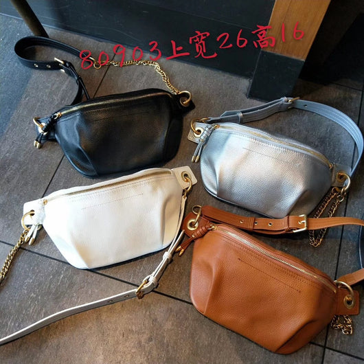 Bolso Bandolera de Cuero Genuino con Correa Ancha Ajustable - Image 4