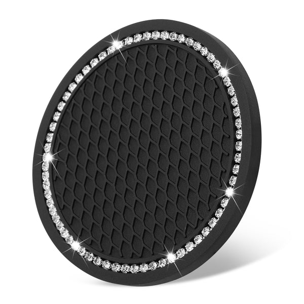 Posavasos Antideslizante para Auto con Cristales Brillantes - Image 2