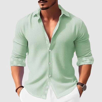 Camisa de Manga Larga Estampada para Hombre - Image 11