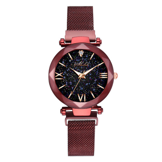 Reloj Cuarzo Estrellado con Correa Magnética Lazy - Image 2