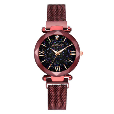 Reloj Cuarzo Estrellado con Correa Magnética Lazy - Image 2