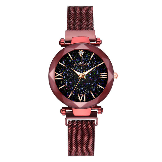 Reloj Cuarzo Estrellado con Correa Magnética Lazy - Image 2
