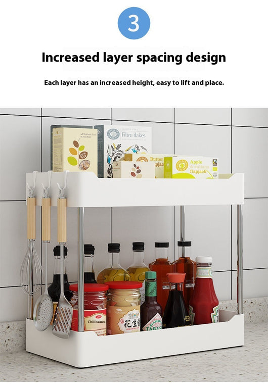Estantería Multiusos de Cocina con Almacenamiento en Encimera - Image 7