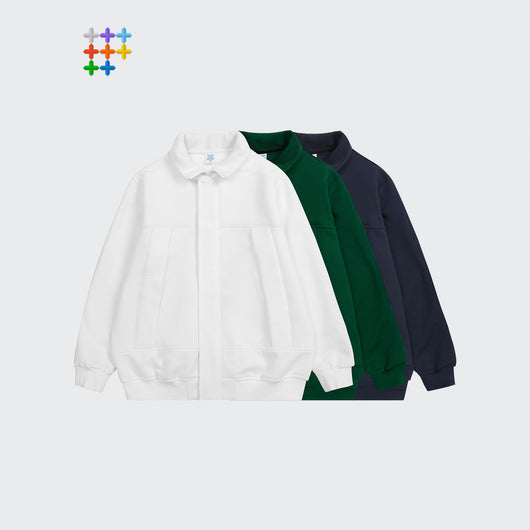 Abrigo de Hombre con Cuello de Fleece 400g Premium - Image 11