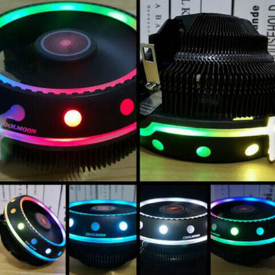 Ventilador CPU con Iluminación RGB Dinámico - Image 3