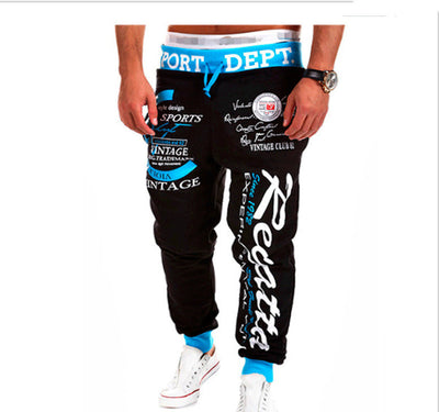 Pantalones de Chándal Hombre con Cintura Elástica y Estampado de Letras - Image 5