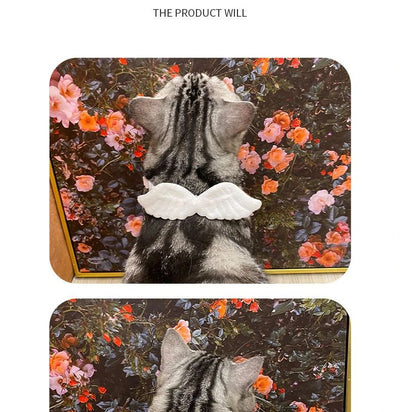 Collar Decorativo para Mascotas con Alas de Ángel y Accesorios de Mariposa - Image 17