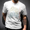 Playera Gamer con Estampado de Letras Creativas - Cuello Redondo Unisex