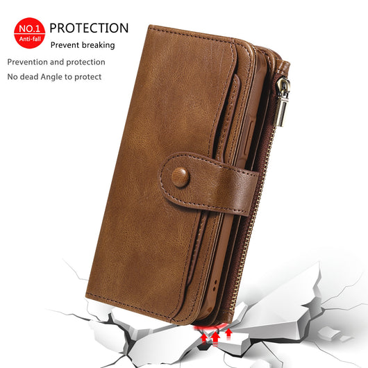 Funda Cartera Magnética para 16 Móviles - Protección Retro Multifunción con Ranuras para Tarjetas - Image 11