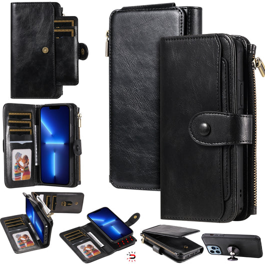 Funda Cartera Magnética para 16 Móviles - Protección Retro Multifunción con Ranuras para Tarjetas - Image 39