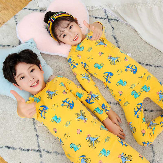 Conjunto Térmico Infantil con Estampado de Dibujos Animados - Image 9