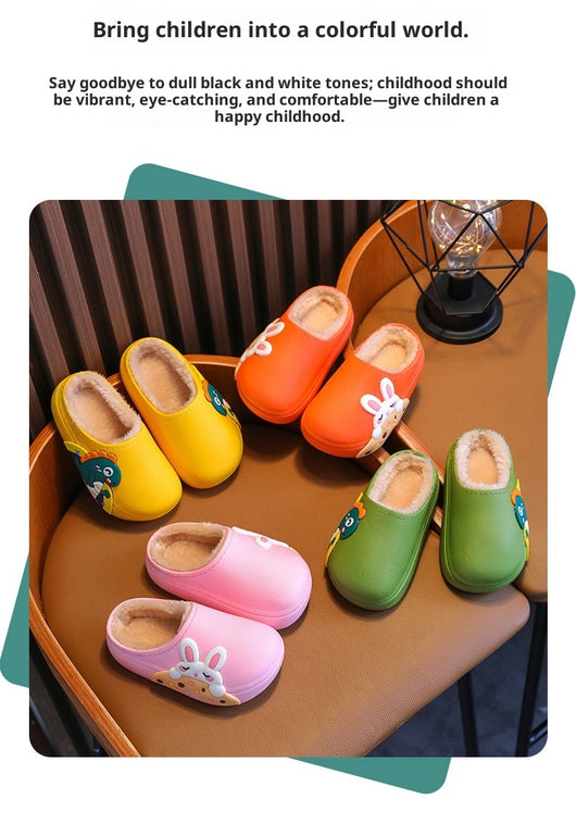 Pantuflas Infantiles Invierno Impermeables Antideslizantes Cálidas - Image 13