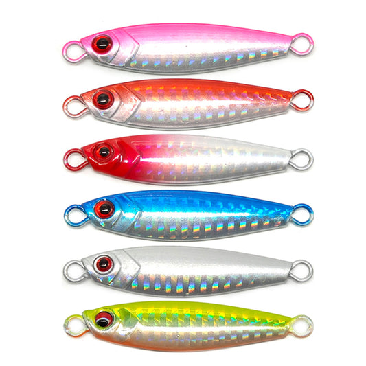 Señuelo de Pesca Metálico Multicolor 7-30g para Pesca en Barco y Mar - Image 2
