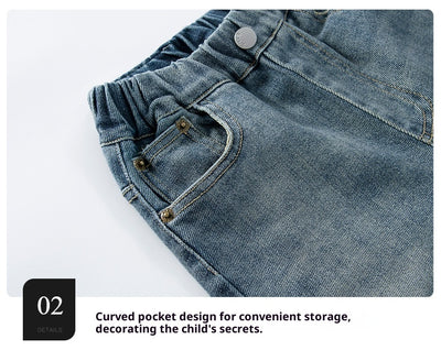 Jeans Rectos Sueltos para Hombre - Diseño Clásico Versátil - Image 9
